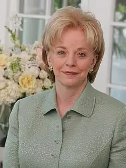 Former Chair of the National Endowment for the Humanities Lynne Cheney from Wyoming (1986–1993)