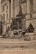 Matthias Fountain in 1905