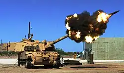 YTC's Ground Combat Systems test-fires a M109A6 self-propelled howitzer at a YTC artillery range.