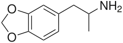 3,4-methylenedioxyamphetamine