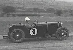 Alan Crago & John Sherwood placed third driving an MG TA