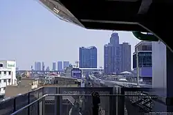 View of Bang Sue (the area of Bang Pho toward Tao Poon) from Bang Pho MRT station
