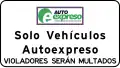 R3-29 Autoexpreso ETC vehicles only