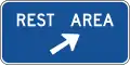 D5-2 Rest area (diagonal right arrow)