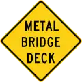 W8-16 Metal bridge deck