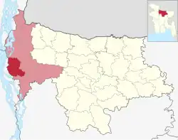 Location of Madarganj