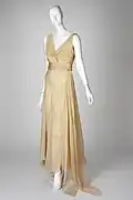 The 1932 gown shown above, draped differently