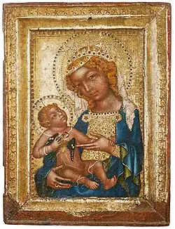 Rome Madonna (1350-1355), National Gallery in Prague