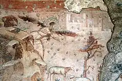 Detail of the Nativity, the Annunciation to the Shepherds