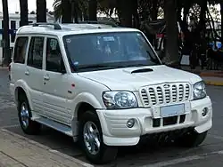 Mahindra Scorpio 1st facelift (front)