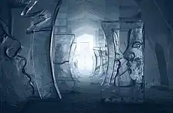 Main Hall 2008. Sculptures by Lena Kriström