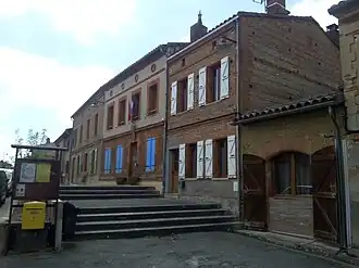 The town hall in Puydaniel