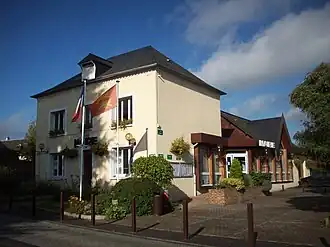 The town hall in Saint-Jean-du-Cardonnay