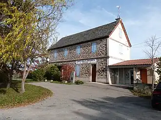 The town hall in Trévien