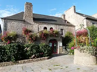 The town hall of Le Mené