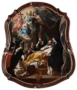 Death of Saint Dominic in Bologna
