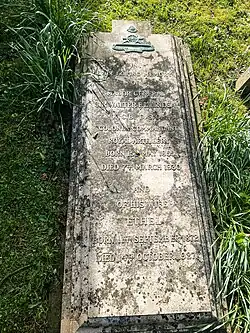 Sir Walter Lindsay Grave at St Mary the Virgin Church, Heacham