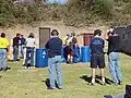 Pistol shooting