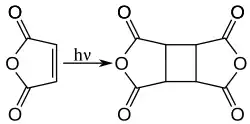 Maleic anhydride dimerization
