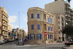 Lombard Bank building in Sliema (1914)