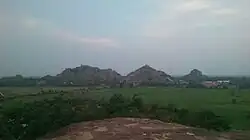 View of Manokamna Hill in Lakhanpahari