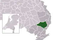 Location of Peel en Maas