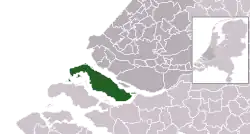 Location of Goeree-Overflakkee