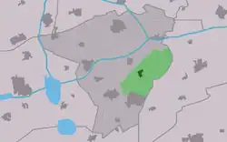 Location in Achtkarspelen municipality