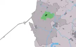 Location in the former Wûnseradiel municipality