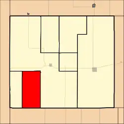 Location in Cheyenne County