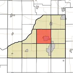Location in Starke County