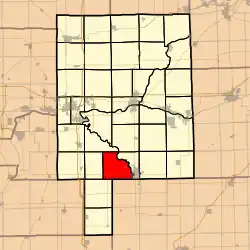 Location in LaSalle County