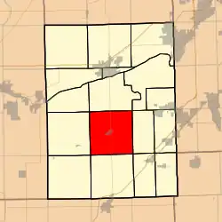 Location in Grundy County