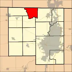 Location in Winnebago County