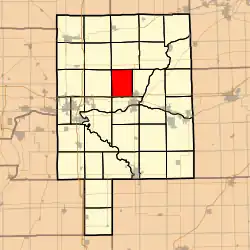Location in LaSalle County
