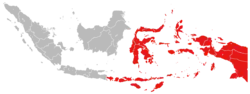 Eastern Region of Indonesia