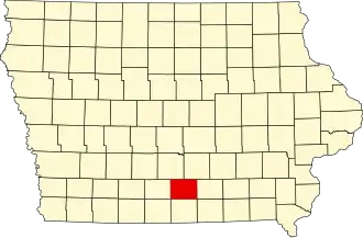 Lucas County map