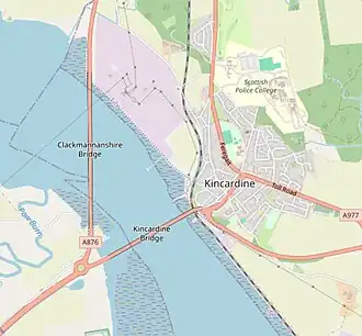 2024 map showing the two bridges