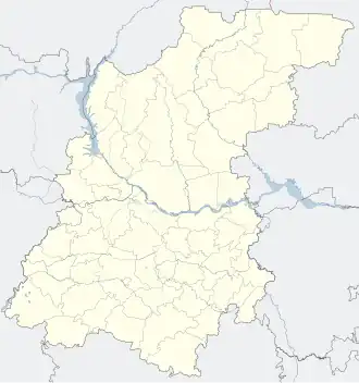 Vetluga is located in Nizhny Novgorod Oblast