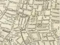 Map, publisher unknown, dated 1787, showing Spitalfields ("Spittlefields") and its environs