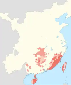 retained bilabial stops where Beijing has f-