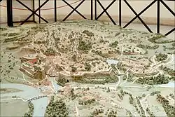 Image 13Model of archaic Rome, 6th century BC (from Founding of Rome)