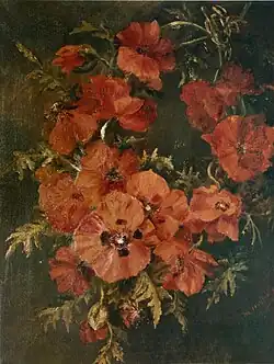 Stilleven met anemonen