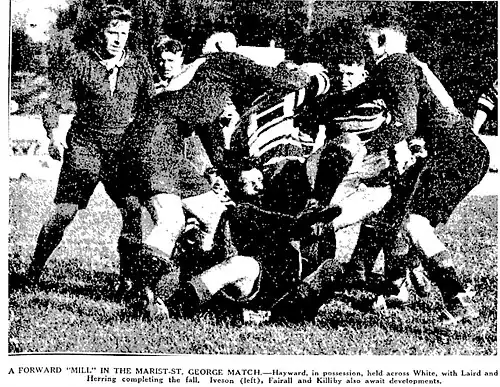 Marist v St George, 1933