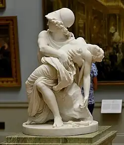 Mars and Venus; by Johan Tobias Sergel; c.1775; marble; height: 93 cm; Nationalmuseum, Stockholm, Sweden[45]
