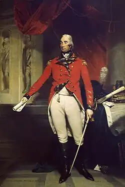 Portrait of the Earl of Moira by Martin Archer Shee