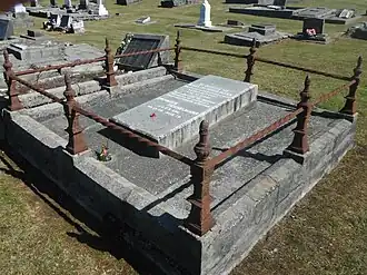 Grave of Mary & Ebenezer Teichelmann