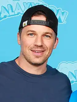 A photograph of Matt Lanter taken in 2024.