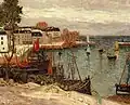 The Port of Sauzon-Belle-Isle-en-Mer (1910)
