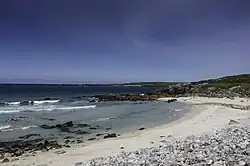 Image 27Sandy beach at Mealista, Lewis Credit: Peter Moore